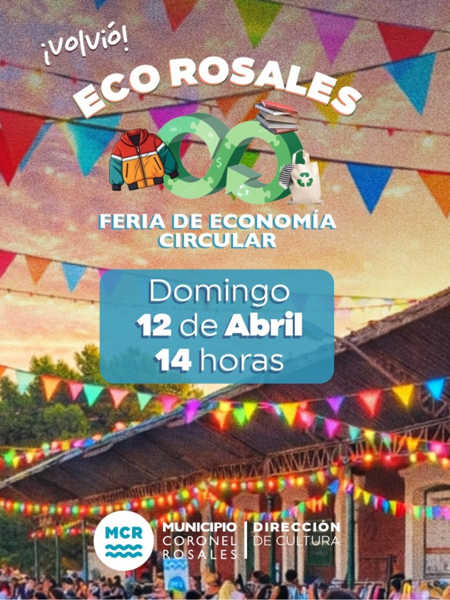 Vuelve la ECO Rosales: nueva edici&oacute;n de la feria de econom&iacute;a circular 