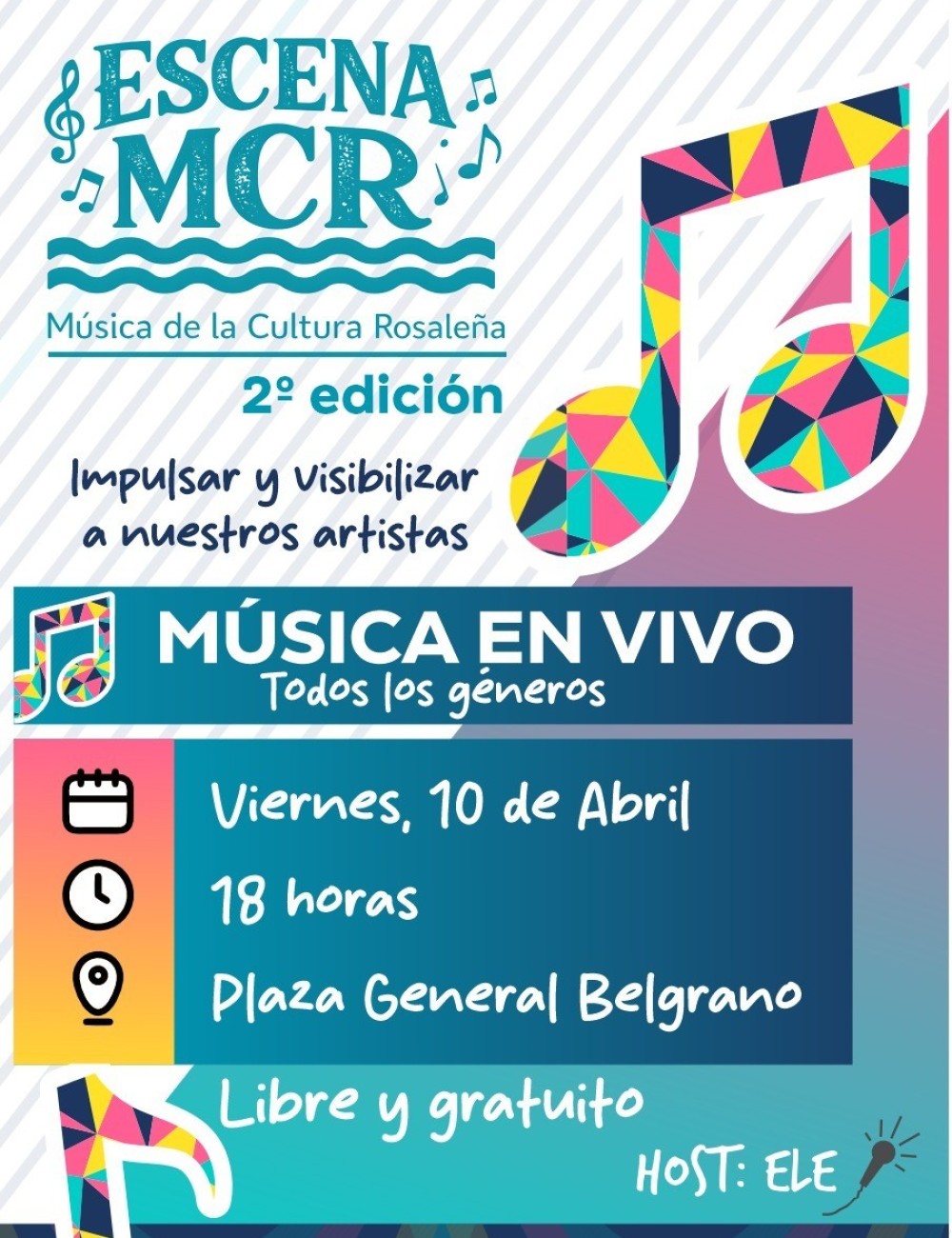Llega la segunda edici&oacute;n de Escena MCR a Plaza Belgrano 