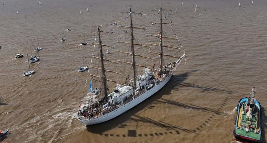 La fragata ARA &ldquo;Libertad&rdquo; dio inicio a un nuevo Viaje de Instrucci&oacute;n