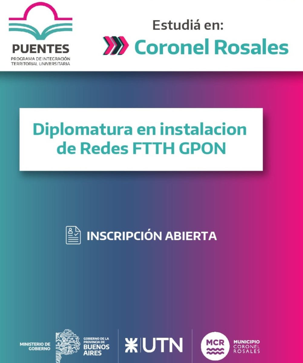 Abren las inscripciones para la Diplomatura en Instalaci&oacute;n de Redes de Fibra &Oacute;ptica 