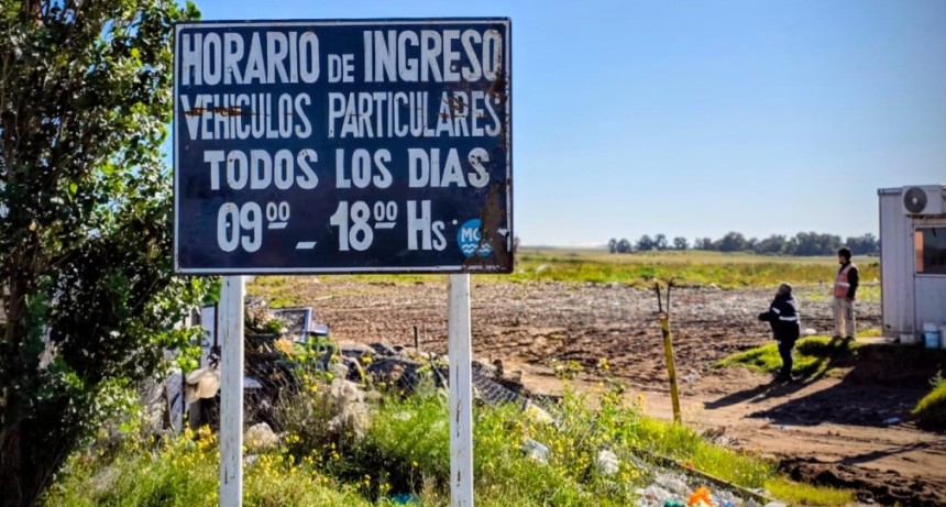 El predio de Residuos S&oacute;lidos Urbanos establece horario para veh&iacute;culos particulares 