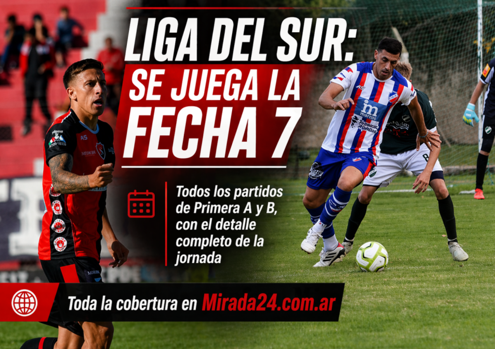 Se juega la Fecha 7 del Apertura: cruces clave y sanciones en la Liga del Sur
