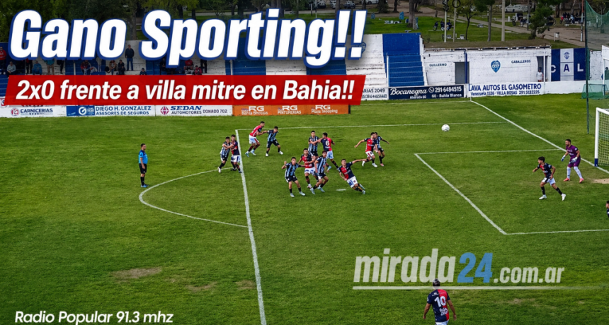Triunfazo de Sporting en Bahia!!