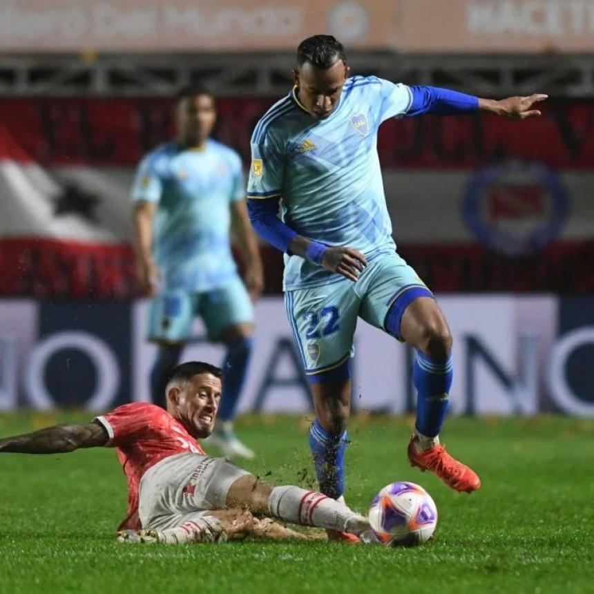 Boca Juniors sufrió en La Paternal, pero venció 1-0 a Argentinos Juniors con un gol de Merentiel sobre el final