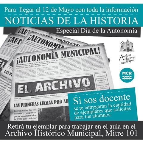  Archivo Histórico Municipal de Punta Alta Especial de la Autonomía