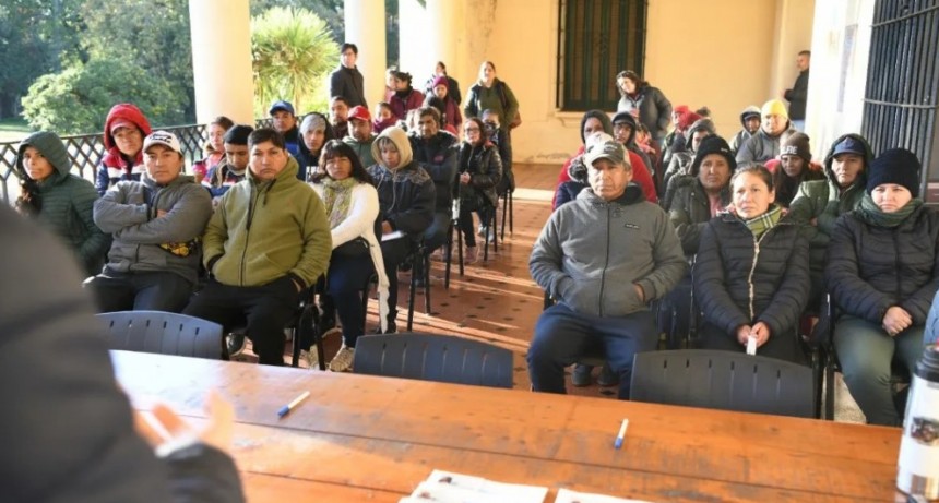 Ministerio Desarrollo Agrario de la provincia acompaña a familias agricultoras