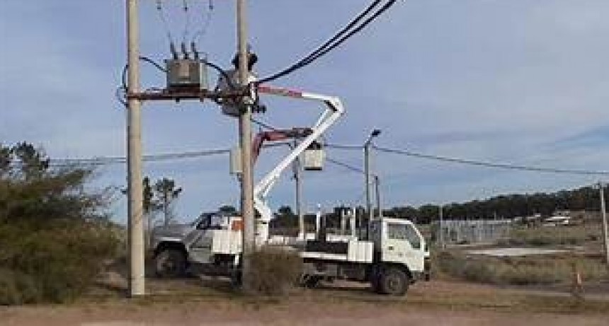 Cortes de energía eléctrica en barrios de la ciudad