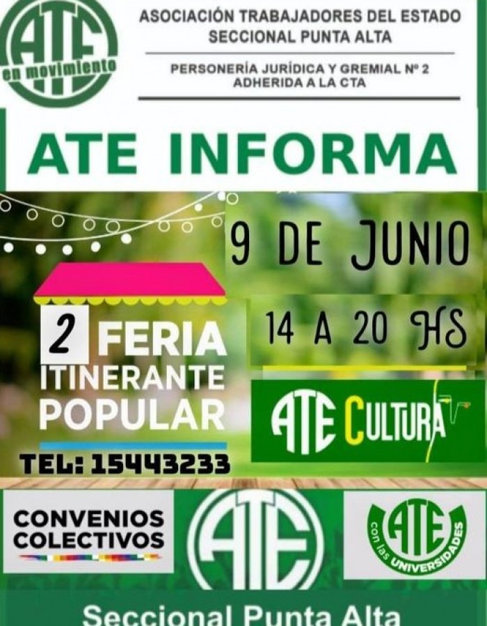 Feria Itinerante Popular de ATE