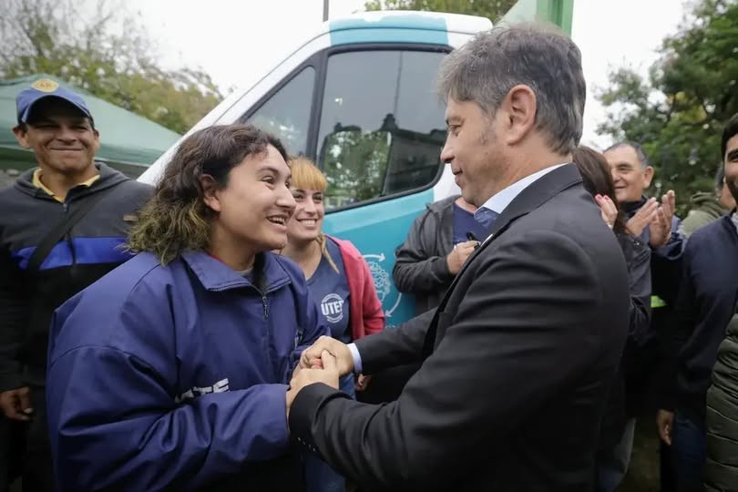 Kicillof entregó nuevos patrulleros en Mercedes