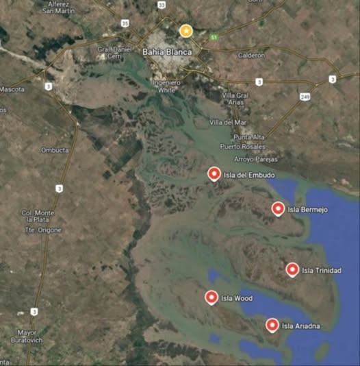 Villarino reclama que le devuelvan dos islas que hoy pertenecen a Coronel Rosales