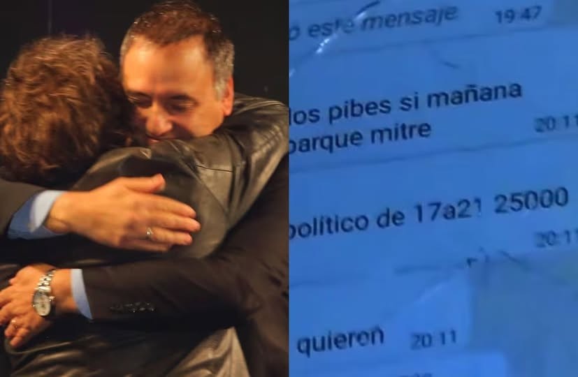 Mas de lo Mismo!. Cierre de campaña de Adorni: asistentes reclaman que les prometieron 25.000 pesos y no les pagaron