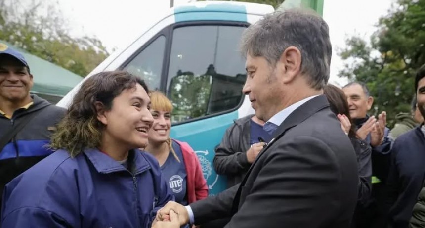 Kicillof entregó nuevos patrulleros en Mercedes