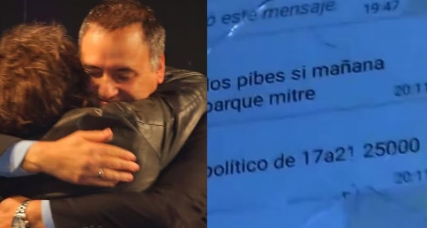 Mas de lo Mismo!. Cierre de campaña de Adorni: asistentes reclaman que les prometieron 25.000 pesos y no les pagaron
