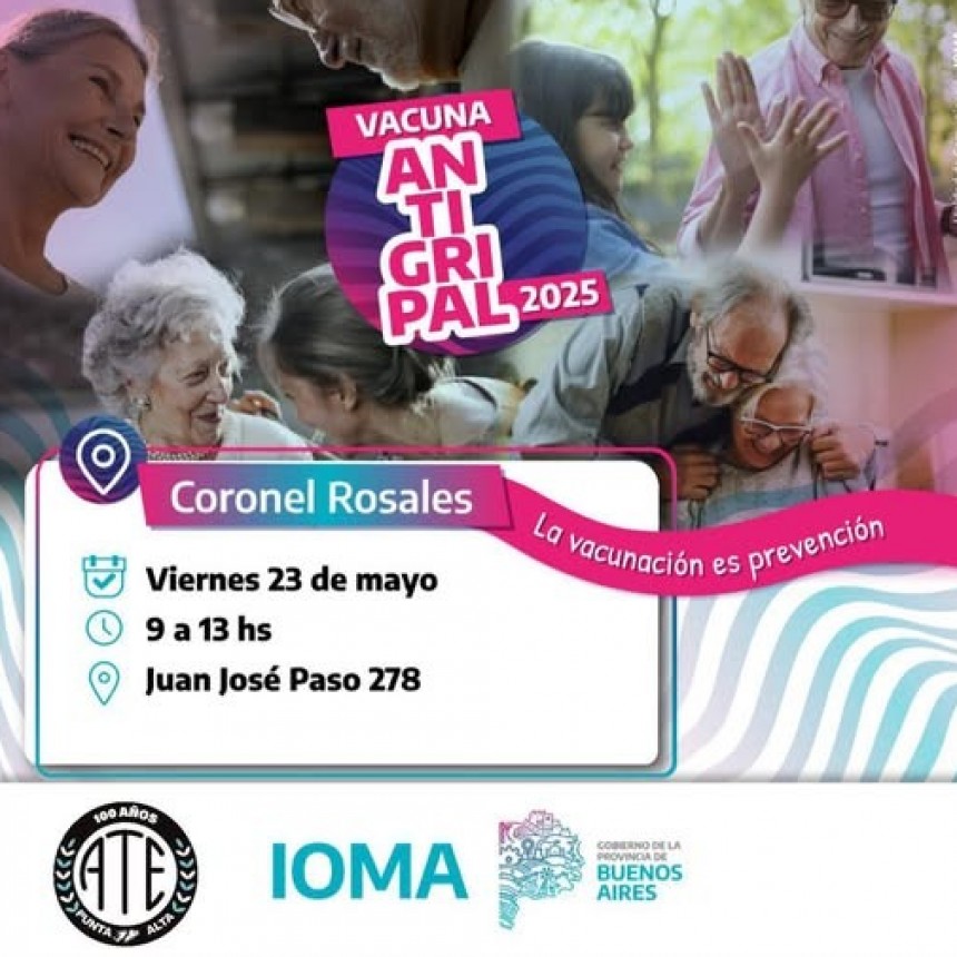 ATE: ¡Campaña gratuita de vacunación antigripal! 