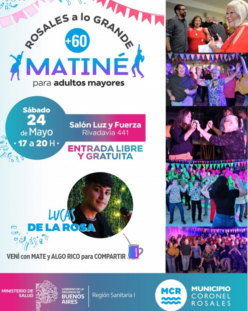 Nueva edición de la Matiné +60 