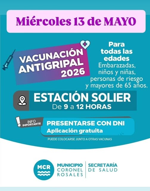 El Municipio realizar&aacute; jornadas de vacunaci&oacute;n en Punta Alta y Pehuen Co 