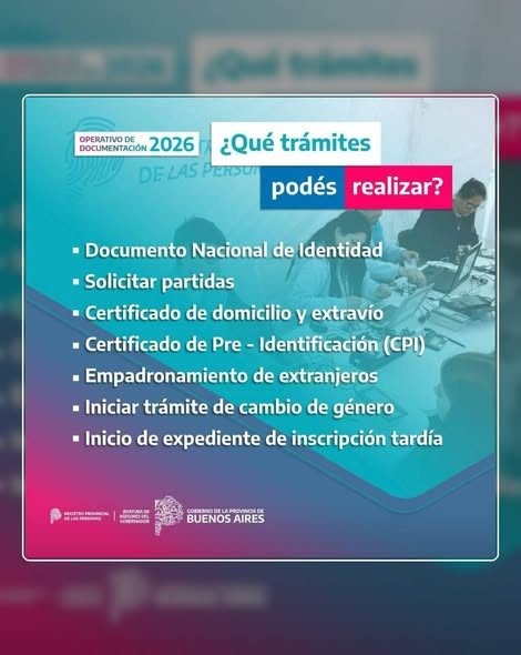 Operativo de documentaci&oacute;n en Punta Alta: tr&aacute;mites del Registro Provincial en el Club Altense