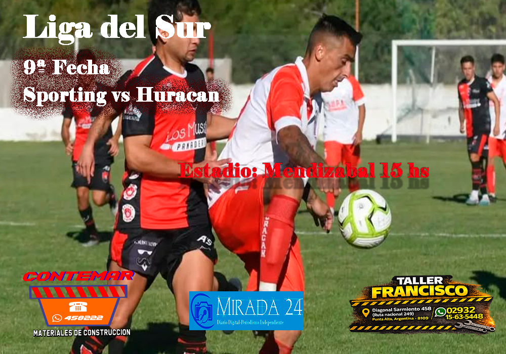 Liga del Sur: Sporting Recibe al Puntero Huracan