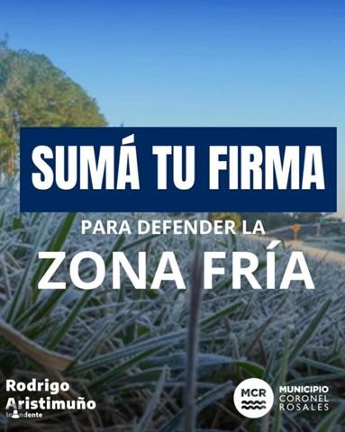 Juntamos firmas para sostener el beneficio de Zona Fr&iacute;a en Coronel Rosales