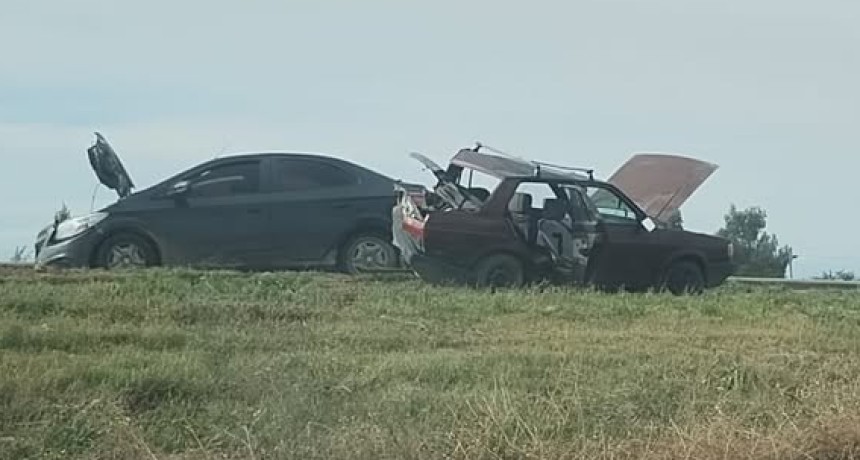 Seis heridos tras un choque en la Ruta 3