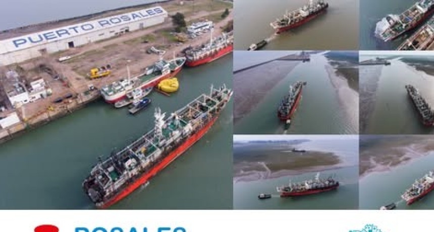 Puerto Rosales concret&oacute; su primera descarga de langostino y avanza en su diversificaci&oacute;n productiva