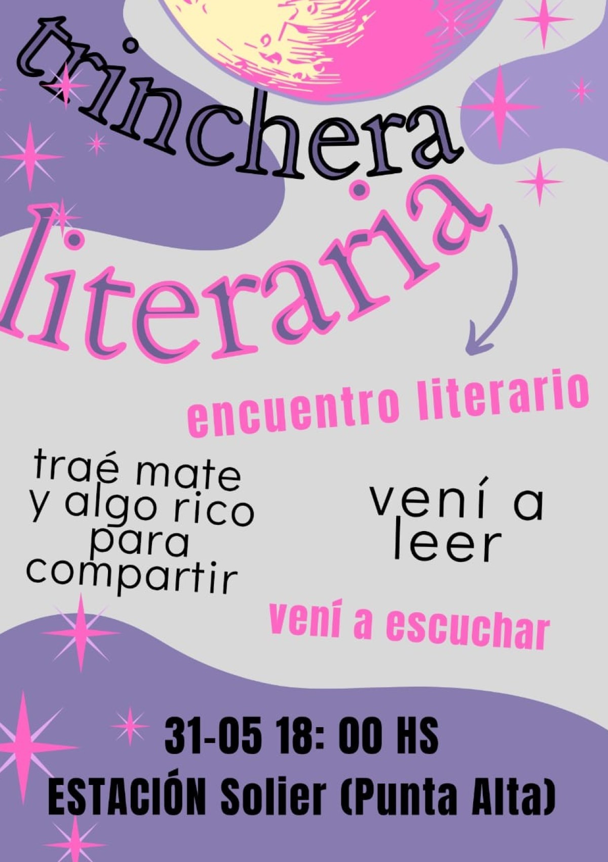 Trinchera Literaria: encuentro para leer y compartir