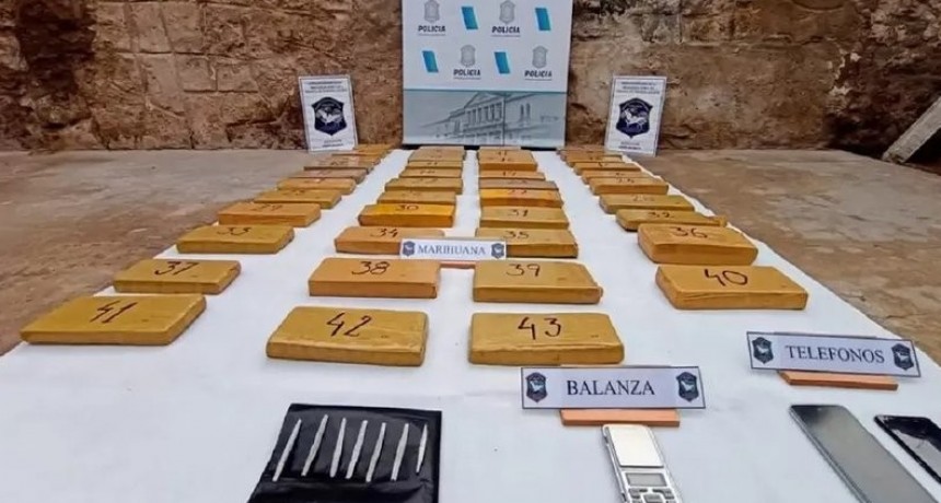 Tenía domiciliaria y 34 kilos de marihuana: lo condenaron