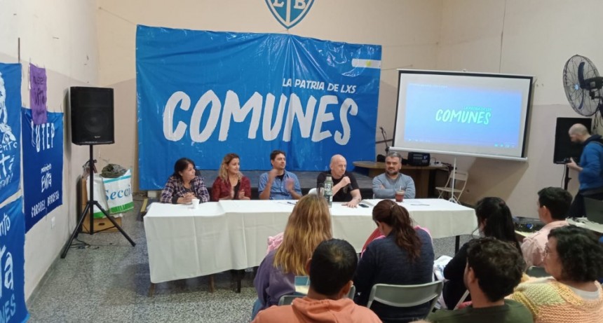 Cierre de Congreso de ¨La Patria de los Comunes¨ en Bahia Blanca