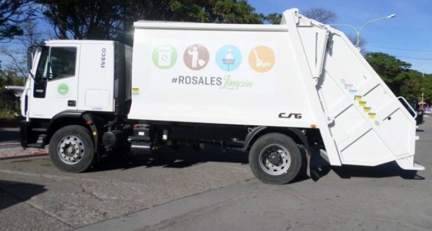 Este domingo no habrá recolección domiciliaria de residuos, mientras que lunes y martes será normal