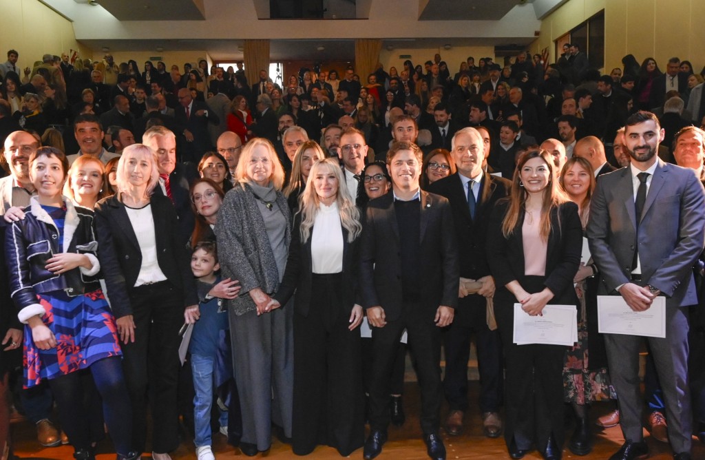 Kicillof participó de la asunción de las nuevas autoridades del Colegio de la Abogacía de La Plata