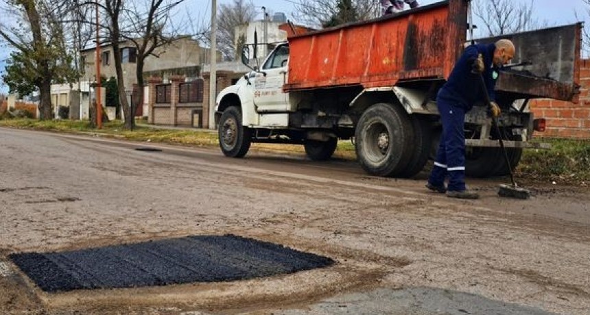 Inicio del ¡Plan de Bacheo para 100 Cuadras! en la Ciudad