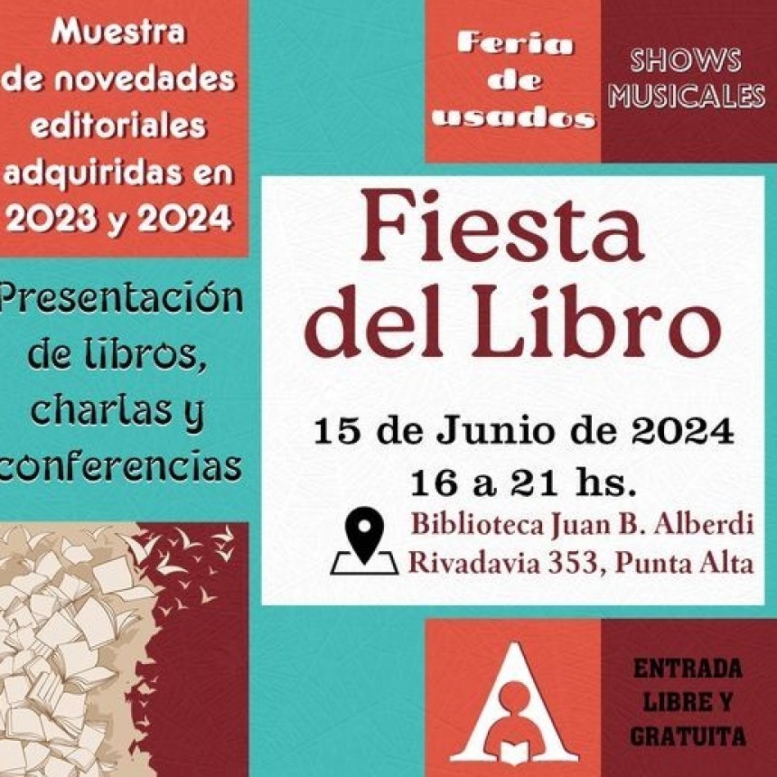 Agenda: La Fiesta del Libro en la Biblioteca Alberdi