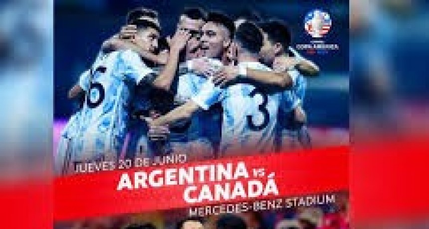 Argentina-Canadá por Copa América: horario, formaciones y dónde ver el partido