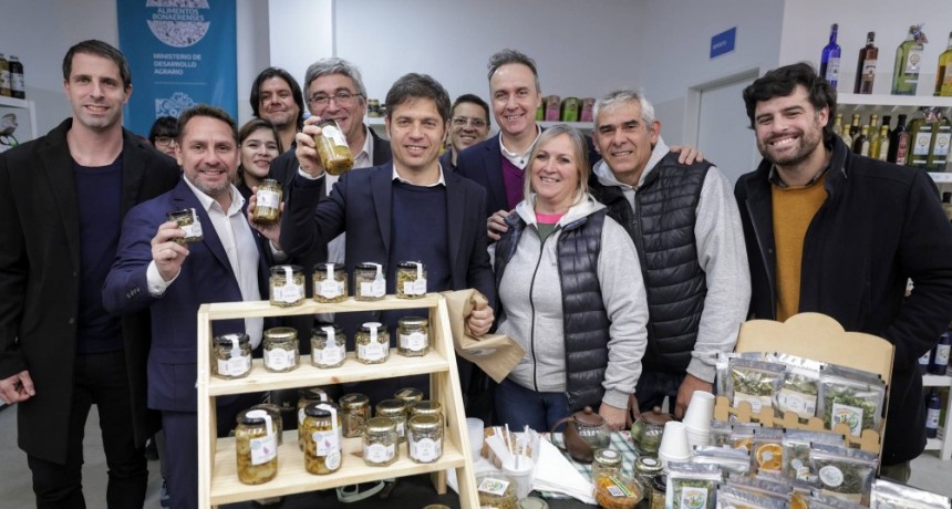 Kicillof inauguró un Mercado Bonaerense Fijo en Ituzaingó