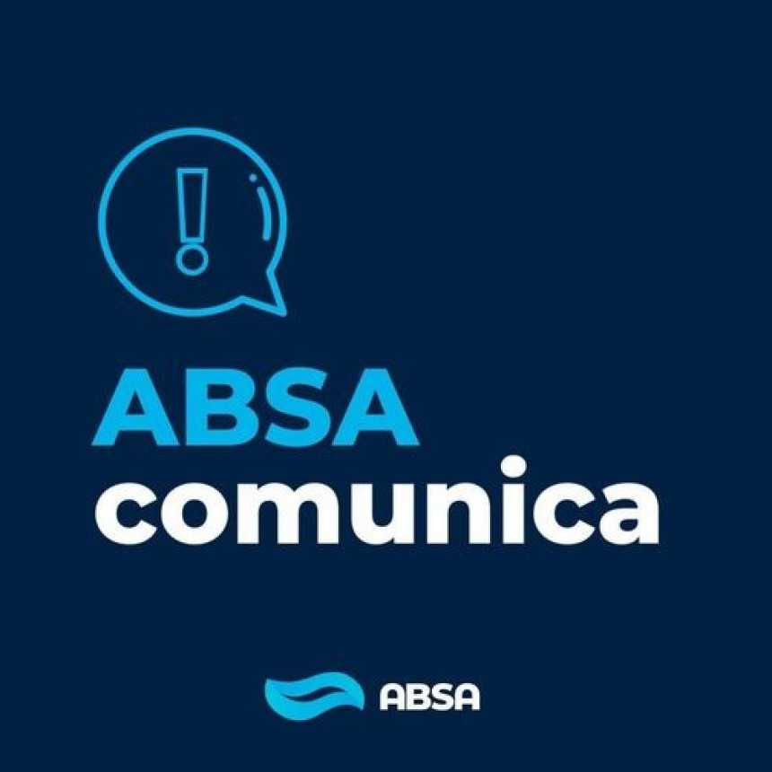 ABSA INFORMA: Cortes del suministro debido a obras de reparacion