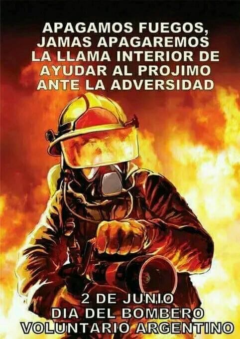Día Nacional del Bombero Voluntario