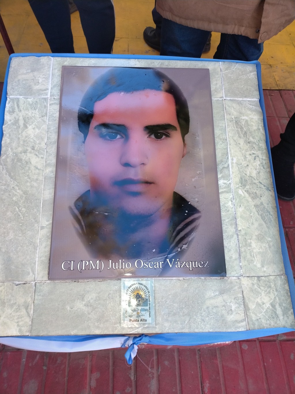 RECONOCIMIENTO Y HOMENAJE AL CABO JULIO CACHI VAZQUEZ
