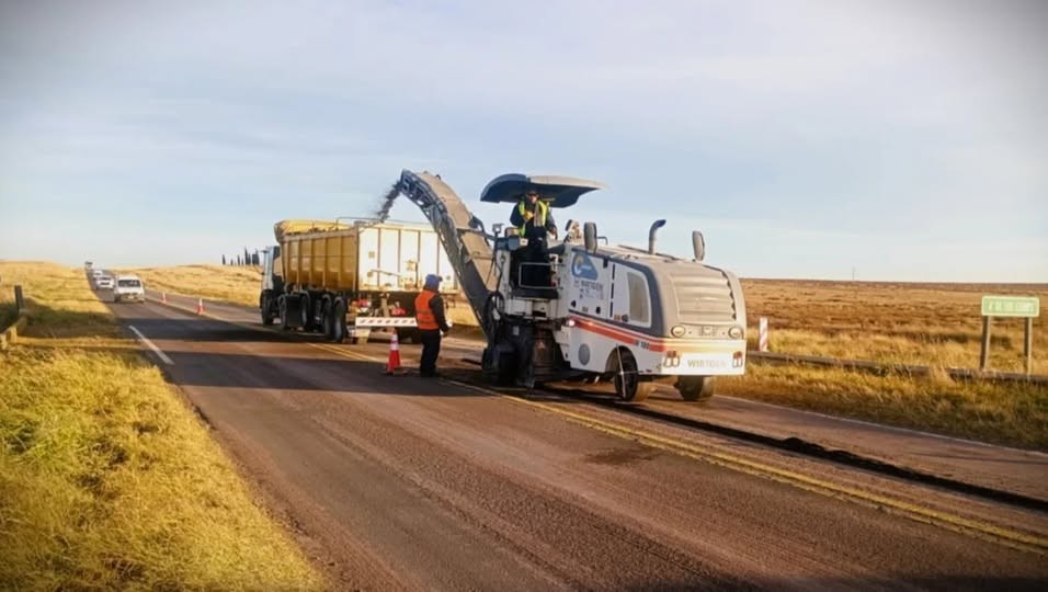 Ruta Nacional 3: continúan los trabajos en cercanías de Monte Hermoso y Pehuen Co
