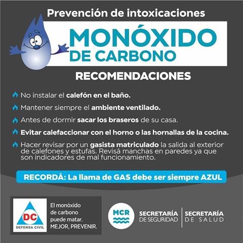 Alertan sobre monóxido de carbono