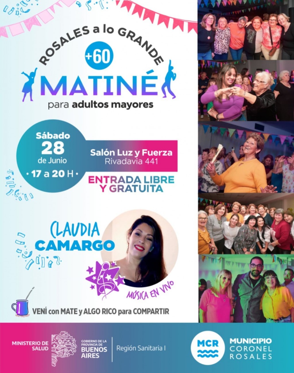 Agenda: Nueva edición de la Matiné +60