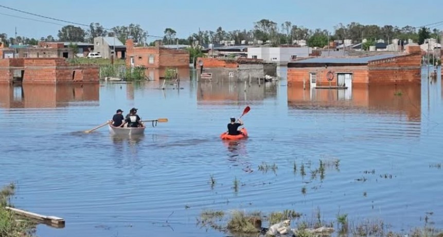 El Gobierno vetó en su totalidad la ley de emergencia por las inundaciones en Bahía Blanca