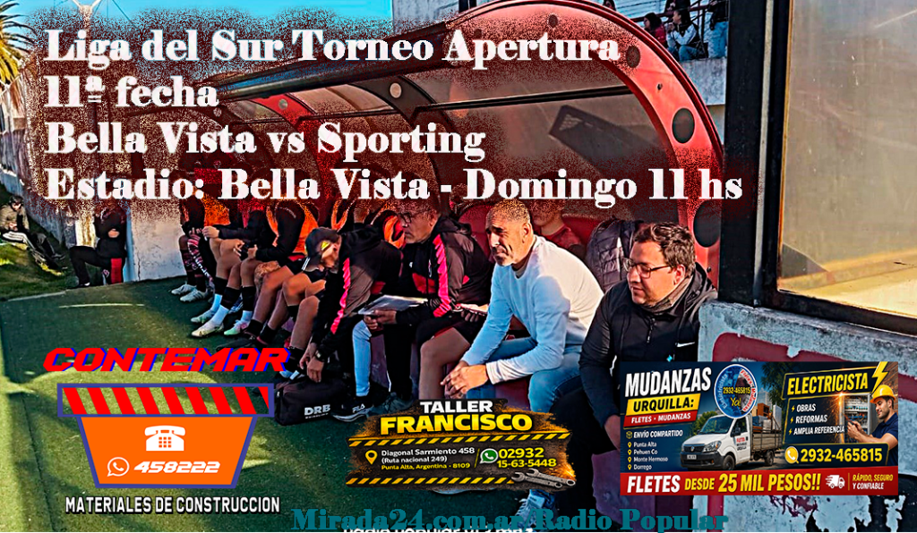 Se juega la fecha 11 del Apertura &ldquo;Jorge Luis Dambolena&rdquo;