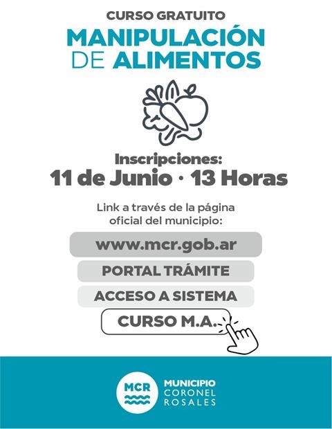 ABREN INSCRIPCIONES PARA CURSOS GRATUITOS DE MANIPULACI&Oacute;N DE ALIMENTOS