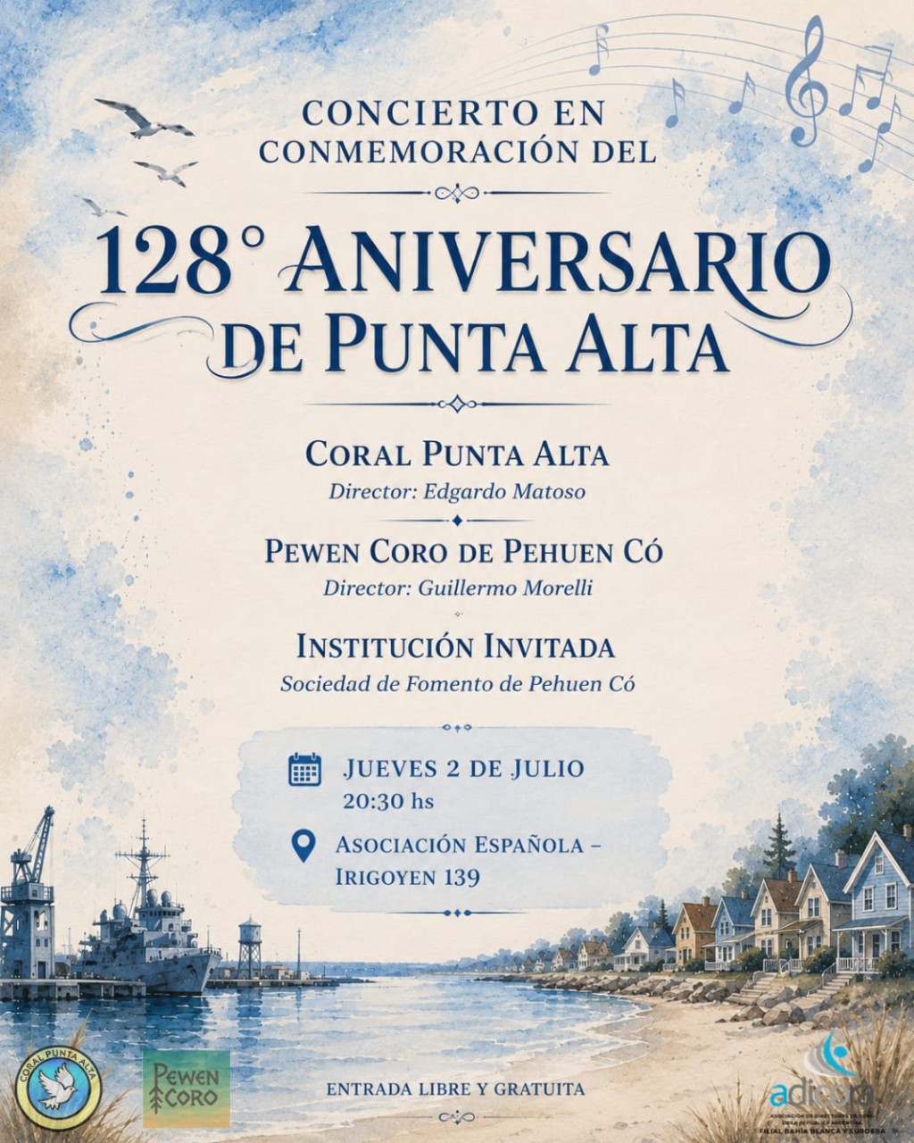 Festejos por Aniversario de Punta Alta