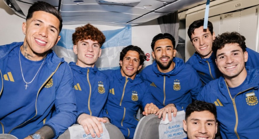La Selecci&oacute;n Argentina viaj&oacute; a Estados Unidos para disputar el Mundial 2026