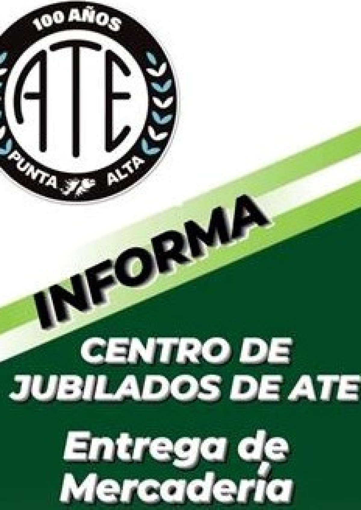 ENTREGA DE BOLSONES DE V&Iacute;VERES PARA JUBILADOS DE ATE EN PUNTA ALTA