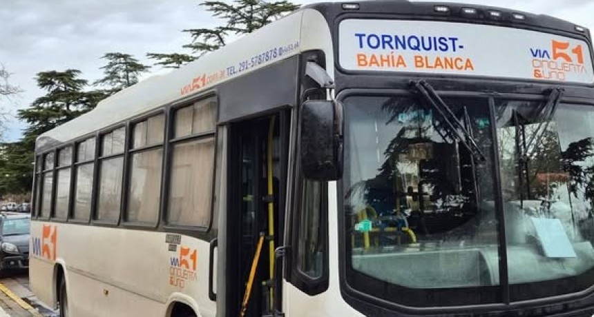 Tornquist y Bah&iacute;a Blanca estar&aacute;n unidas por la l&iacute;nea 229 desde el 1 de julio