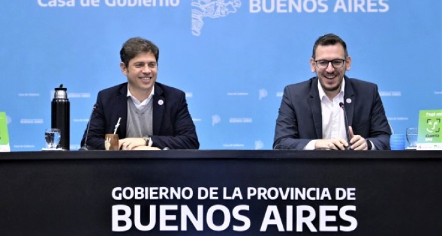 BANCO PROVINCIA : Kicillof presentó los beneficios de Cuenta DNI para julio y agosto
