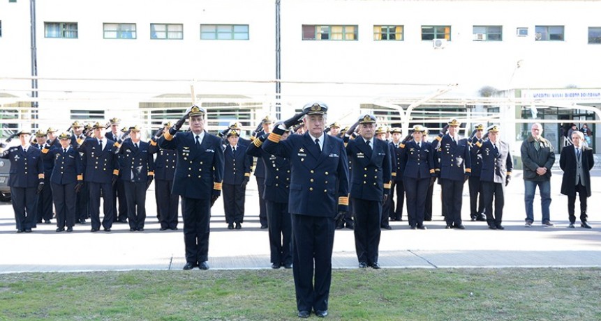 Se realizó una ceremonia por el 123° aniversario del Hospital Naval Puerto Belgrano