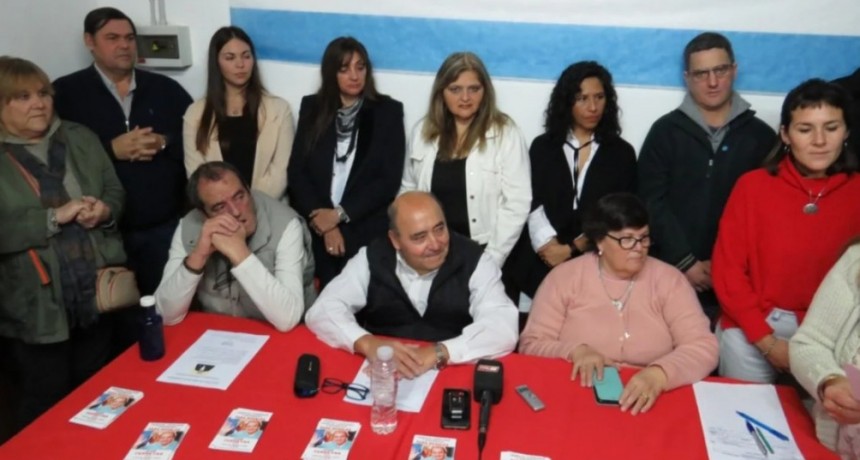 Ferreyra pre candidato a intendente por el espacio Coalición Paz Democracia Soberanía dijo que a nivel local se denominarán Frente Joven.